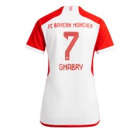 Dámy Fotbalový dres Bayern Munich Serge Gnabry #7 2023-24 Domácí Krátký Rukáv